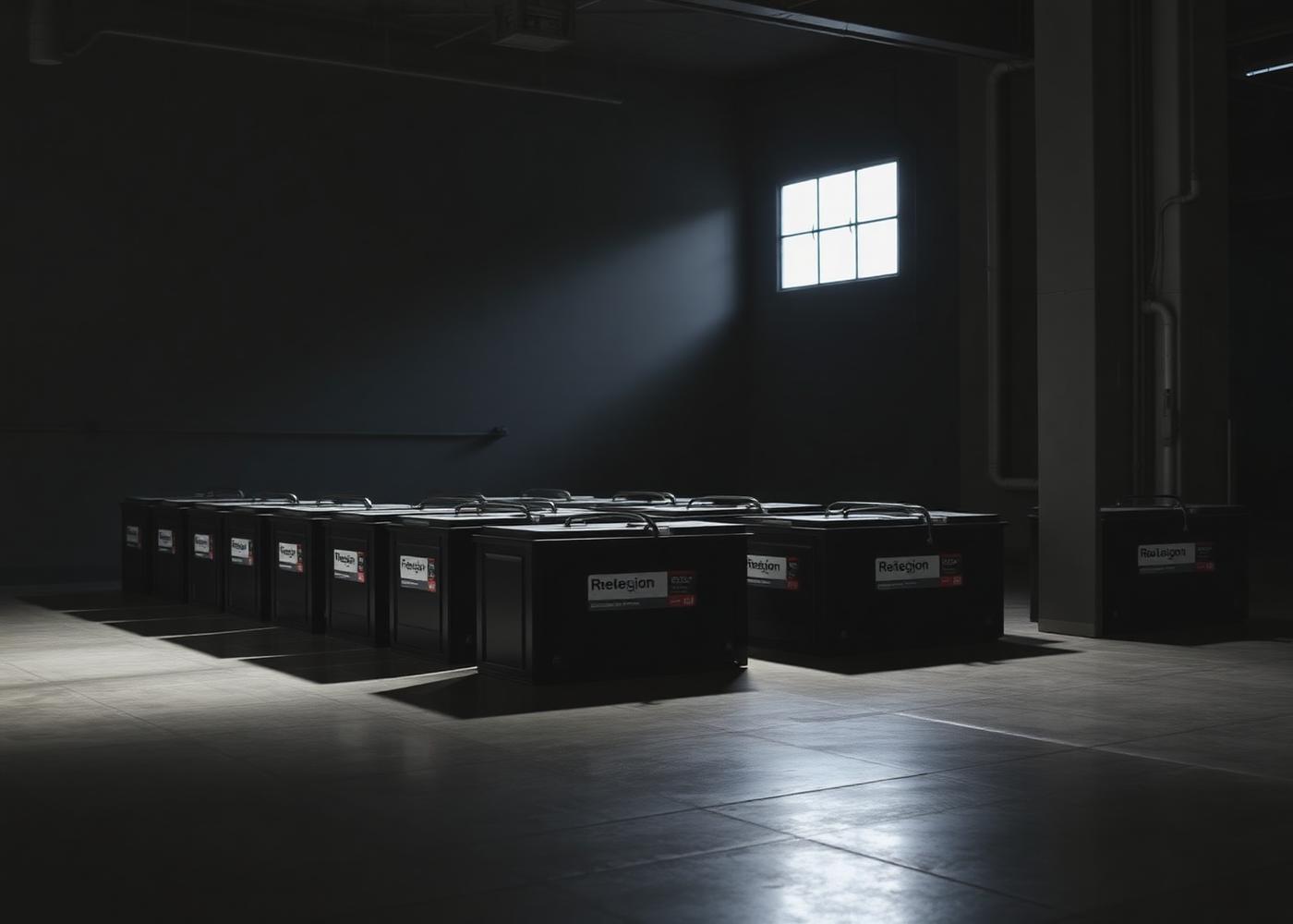Premium inverter batteries showroom